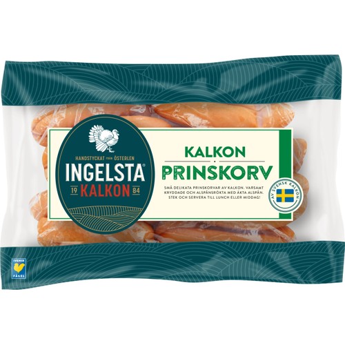 Prinskorv Kalkon 320g Ingelsta kalkon