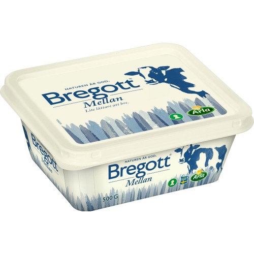 Smör & Raps Mellan 57% 500g Bregott®