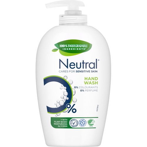 Handtvål flytande 0% Parfymfri 250ml Neutral
