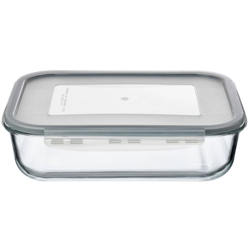Ugn-/Förvaringsform Glas med lock 2700ml ICA