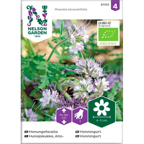 Honungsfacelia Blå Organic 1-p Nelson Garden