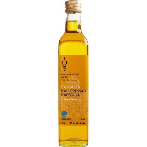 Kallpressad Rapsolja 500ml Gunnarshögs Gård