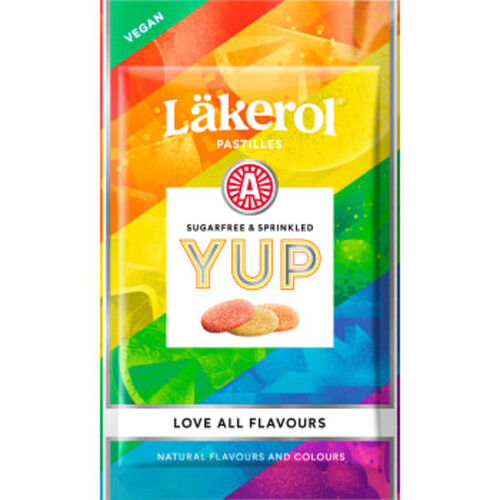 YUP Love All Flavours 30g Läkerol