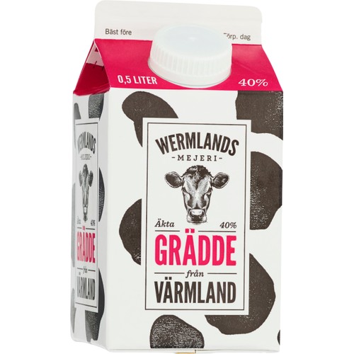 Grädde 40% 5dl Wermlands Mejeri