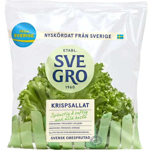 Krispsallat 150g Svegro