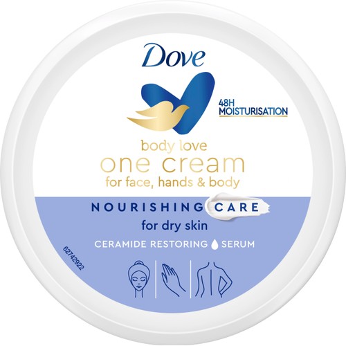 Bodycream Nourishing Care One Cream for dry skin 250ml Dove