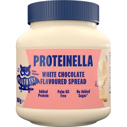 Påläggskräm Proteinella White 360g HealthyCo