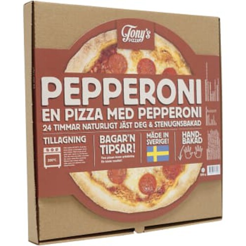 Pepperonipizza 500g Tony´s pizza