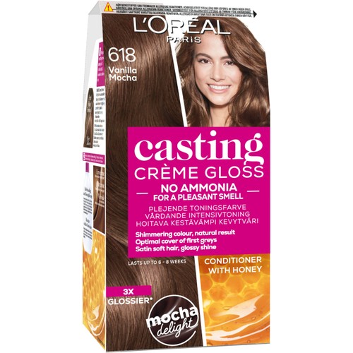 Hårtoning 618 Vanilla Mocha 1-p Casting Creme Gloss