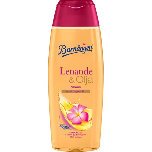 Duschgel Lenande & Olja Monoi 250ml Barnängen