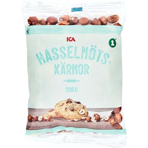 Hasselnötskärnor 200g ICA