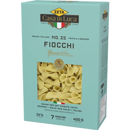 Pasta Fiocchi 400g Zeta