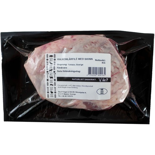 Kalkonlårfilé Färsk Svensk ca 500g Åke P Fågel & Vilt