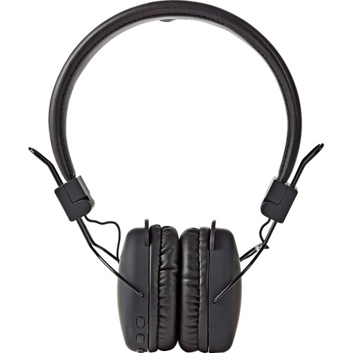 Hörlur on-ear Svart Nedis