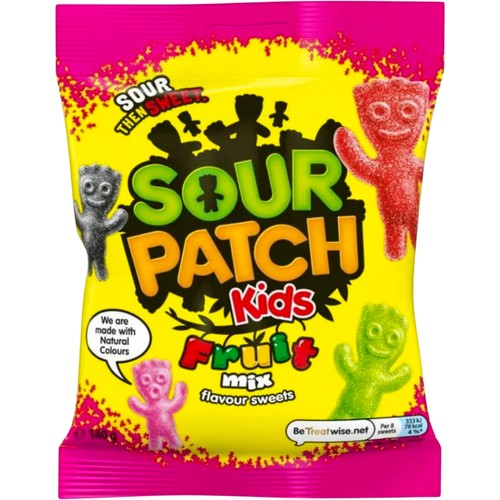 Gelegodis Fruktmix 140g Sour Patch Kids
