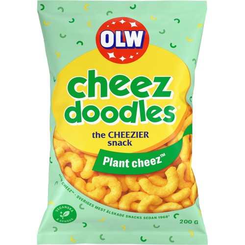 Ostbågar Plant cheez vegan 200g OLW
