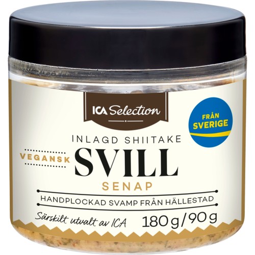Svill inlagd shiitake & senap vegansk 180g ICA Selection
