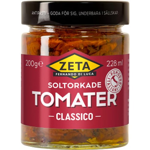 Soltorkade tomater 200g Zeta