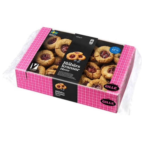 Blåbärskransar Havre 600g Gille