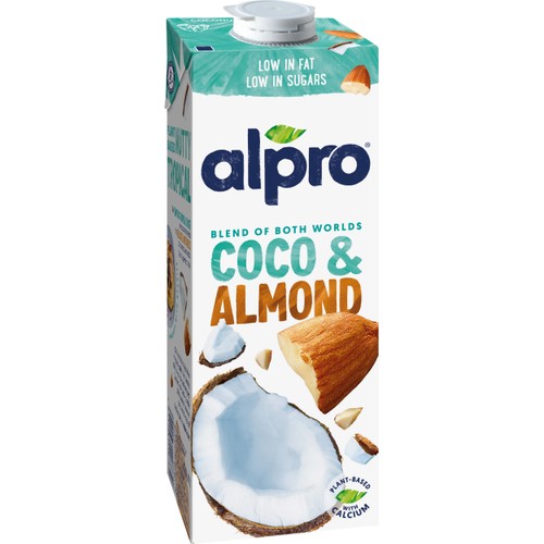 Kokos & Mandeldryck 1,3% 1l  Alpro