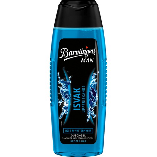 Duschgel Isvak 250ml Barnängen Man