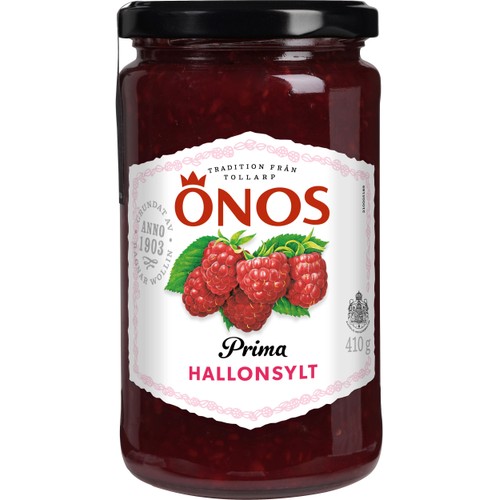 Extra prima Hallonsylt 410g Önos
