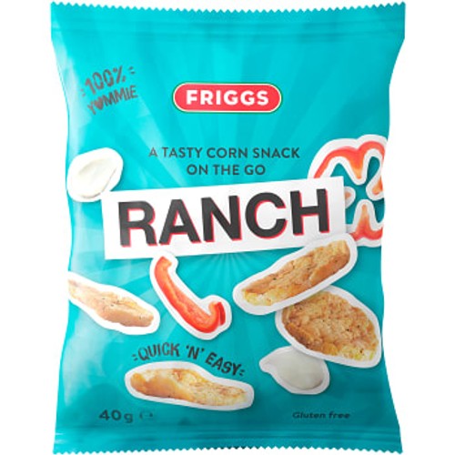 Corn snack Ranch 40g Friggs