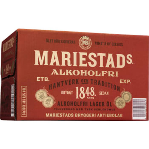 Öl Alkoholfri 33cl 24-p Mariestads