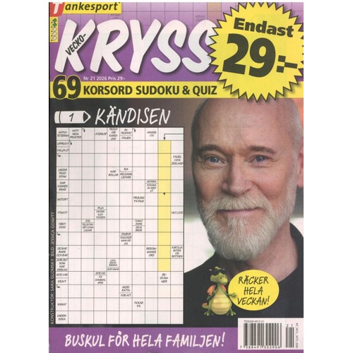 Veckokryss Tidsam