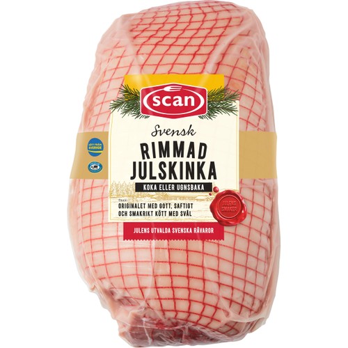 Julskinka Färsk Rimmad ca 1,8kg Scan