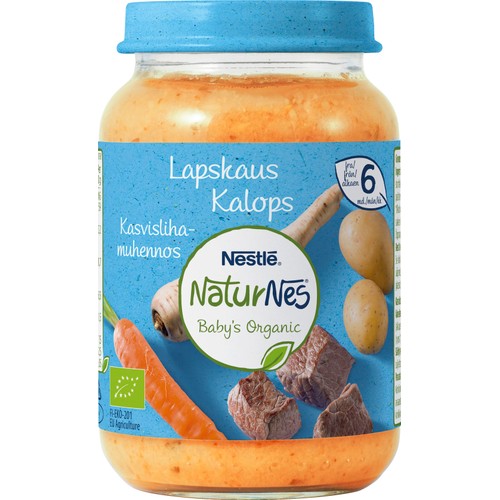 Kalops Från 6mån Ekologisk 190g NaturNes