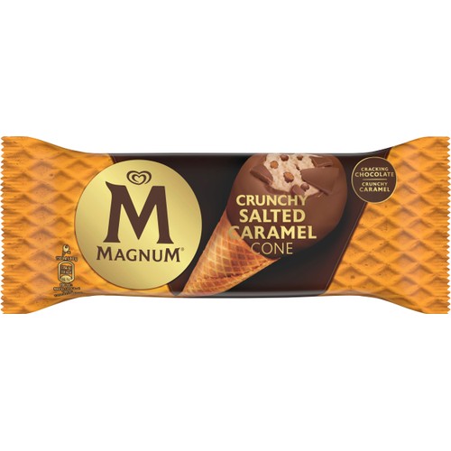 Glass Crunchy salted caramel 1-p Magnum