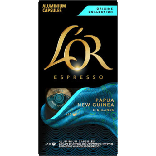 Kaffekapslar Espresso Papua New Guinea 10-p L'Or