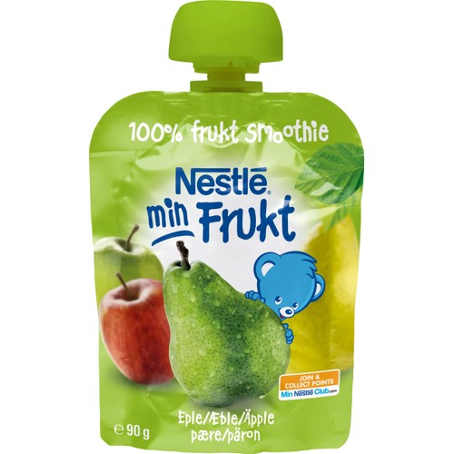 Min frukt Äpple & päron Från 6m 90g Nestle