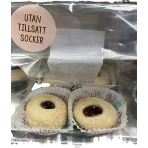 Hallongrottor Utan Vanligt Socker
