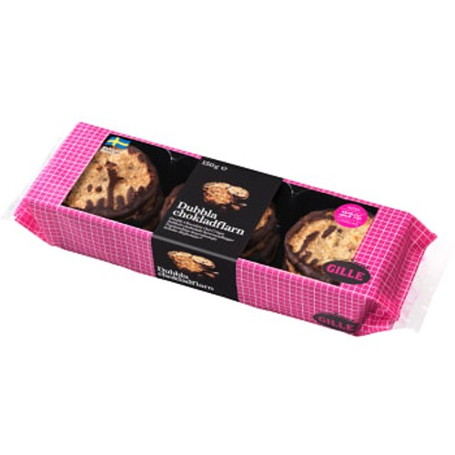 Dubbla chokladflarn 150g Gille