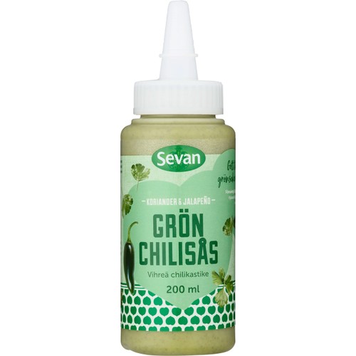 Chilisås Grön 200ml Sevan