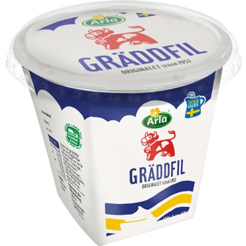 Gräddfil 12% 3dl Arla Ko