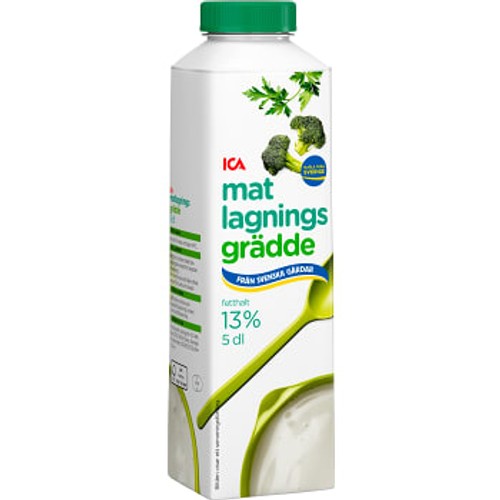 Matlagningsgrädde 13% 5dl ICA