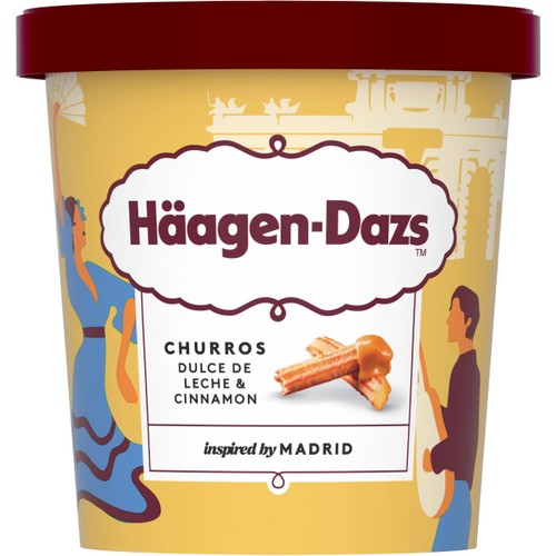 Glass Churros & cinnamon 420ml Häagen Dazs