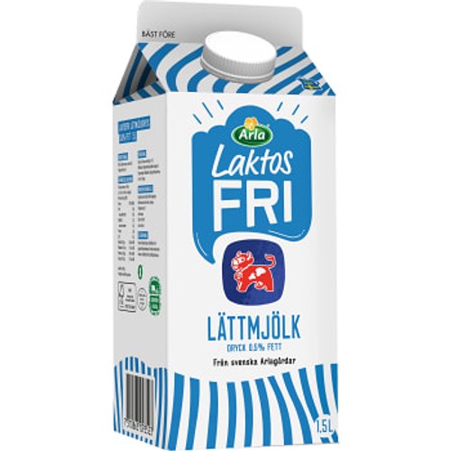 Lättmjölk Laktosfri 0,5% 1,5l Arla Ko