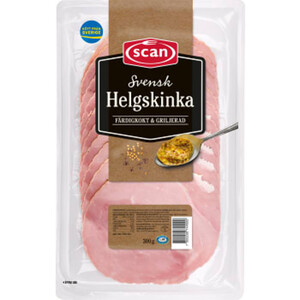 Helgskinka Skivad 300g Scan