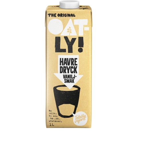 Havredryck Vanilj 2,6% 1l Oatly