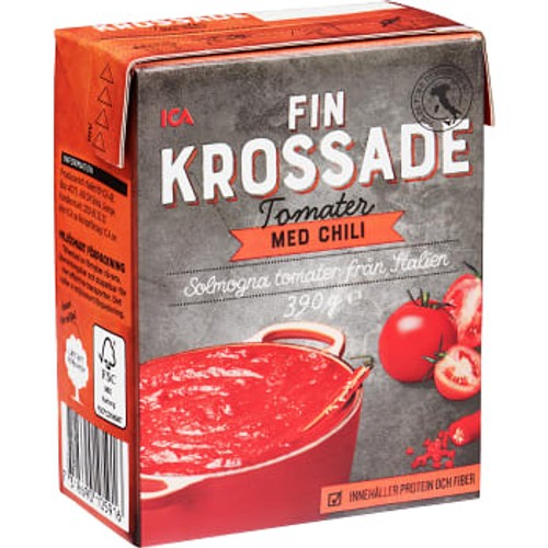 Finkrossade Tomater Chili 390g ICA