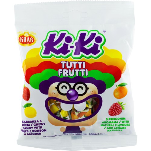 Kiki Tuttifrutti 400g Kras