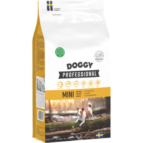 Hundmat Mini Kyckling 2kg Doggy Professional