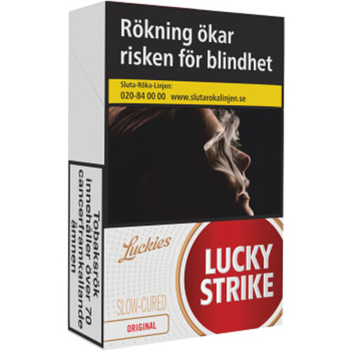 Red 20 Styck Lucky Strike