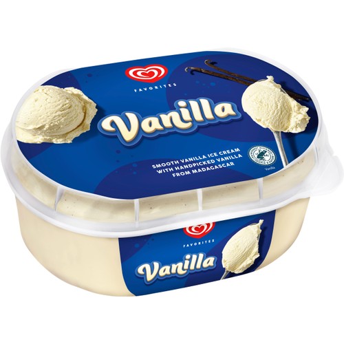 Glass Favorites Vanilla 900ml GB Glace