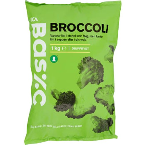 Broccoli Fryst 1kg ICA Basic