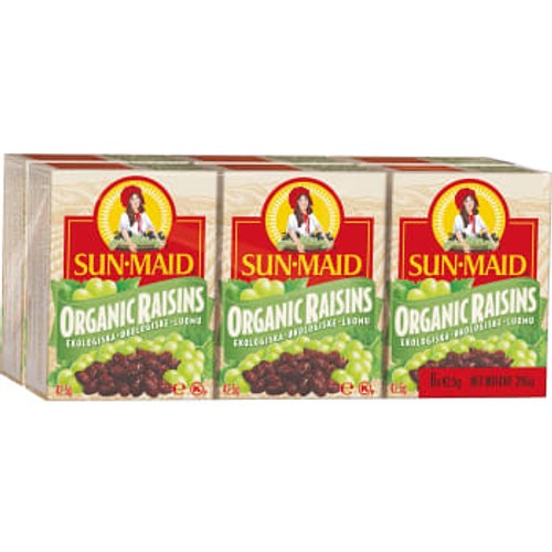 Russin Ekologisk 255g 6-p Sun Maid